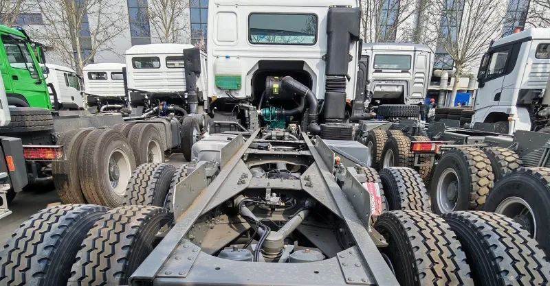 HOWO 6x4 Truck Chassis 371HP | Heavy Duty White