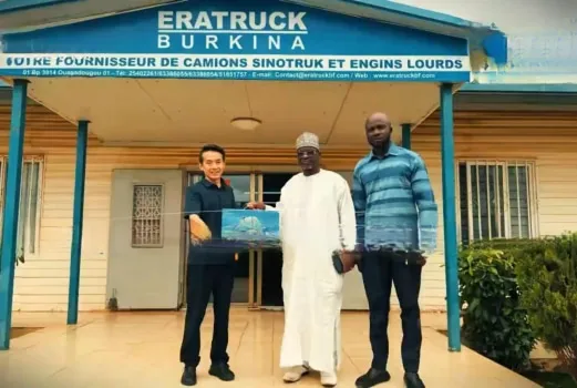 HOWO NX 371HP Dump Truck for Burkina Faso Roads